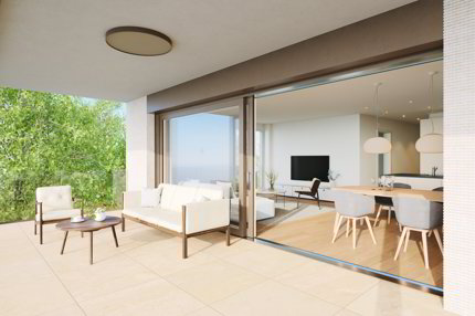 Neubau: 3.5 Zimmer Geschosswohnung im 1. OG West (Wohnung Nr. 5) 1/5