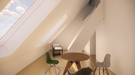 Exklusive Dachwohnung im Erstbezug  modernes Wohnen über den Dächern 1/3