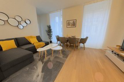 Large and Comfortable 1-Bed Furnished Apartment City Center with... 1/5