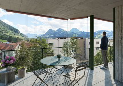 Apartment for sale in Broc, Switzerland 1/5
