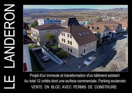 Projet de construction sanctionné de 11 appartements et local... 1/1