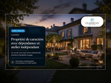 Maison jumelée with 15 rooms on sale in Laconnex - 374 m² 1/1