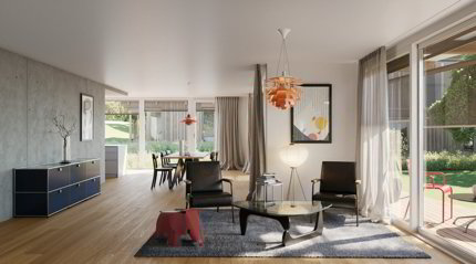 Appartement de plain-pied with 5.5 rooms on sale in Arlesheim - 156 m² 1/5