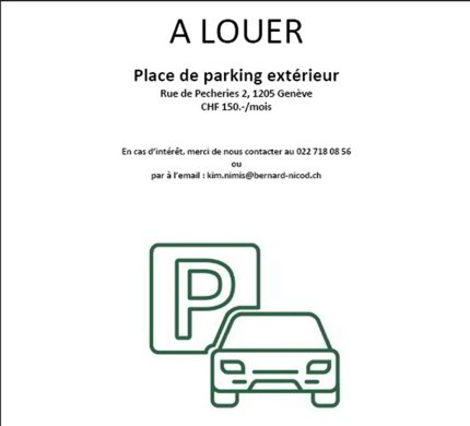 OUTDOOR PARKING SPACE 1/1