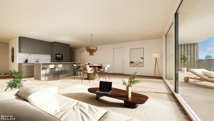 Magnifique attique de 100 m2 avec ensoleillement sud/ouest 1/5