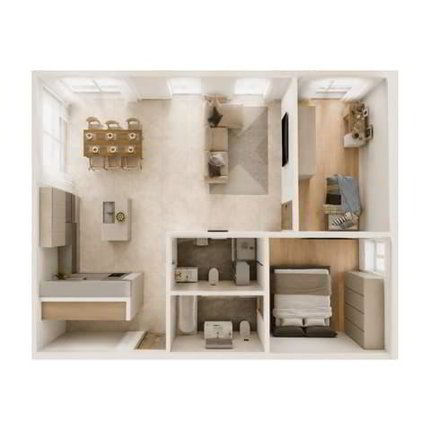 Appartement neuf de 3.5 pièces avec vue et balcon à Bramois 1/5