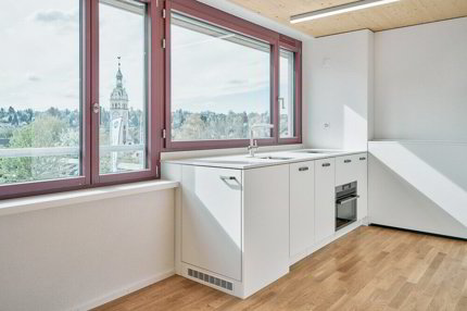 Appartement meublé with 1 room for rent in St.Gallen - 38 m² 1/5