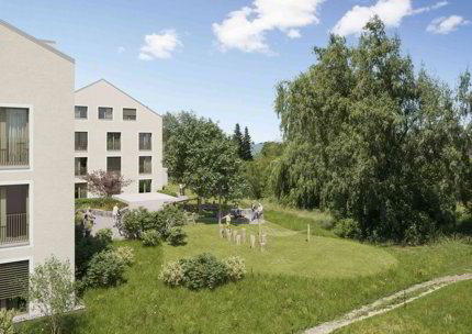 Etagenwohnung mit grosser Terrasse und attraktivem Grundriss 1/5