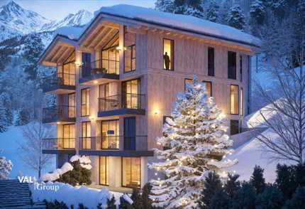 Residenz Le Roc: Luxuriöse Wohnungen mit 5-Sterne-Komfort und Bergpanorama 1/5