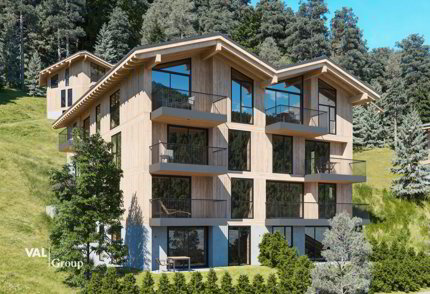 Residenz Le Roc: Luxuriöse Wohnungen mit 5-Sterne-Komfort und Bergpanorama 1/5