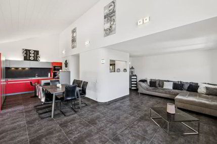 Grande villa lumineuse avec vue imprenable - appartement indépendant... 1/5