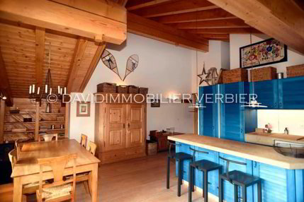 Verbier: Appartement en attique de 4.5 pièces à L'année ou à la saison 1/5