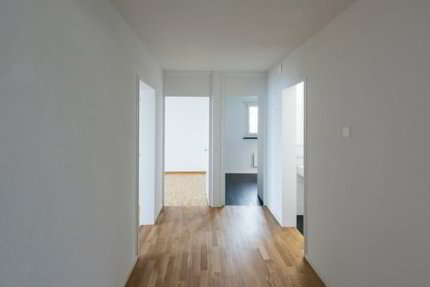 Renovierte 3-Zimmerwohnung im Grünen 71.7 m2 1/5