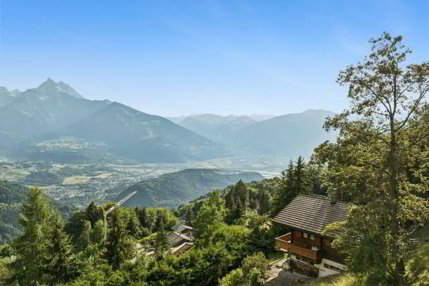 Chalet traditionnel à rénover à Gryon, vue et grand jardin 1/5