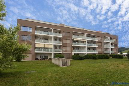 Appartement with 2.5 rooms for rent in Bulle - 59 m² 1/1