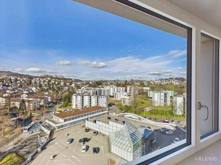 Modernes Wohnen über den Dächern - 11 Etage mit See- und Bergblick 1/5