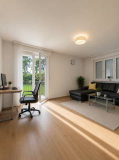 Charmant appartement de 3.5 pièces avec balcon et vue dégagée à... 1/5