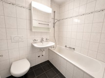 Grosse, helle Wohnung an ruhiger Lage mit Weitsicht 1/5