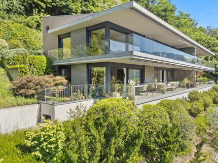 Morcote - Wunderschönes 3,5-Zimmer-Apartment mit Seeblick und Garten 1/5