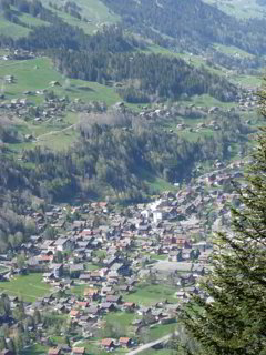 Schöne Parzelle von 903 m2 zum Bauen oberhalb des Dorfes Champéry 1/3