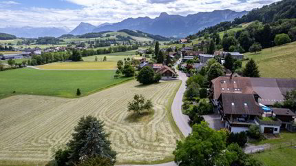Bauparzelle 1'336 m2 mit Weitsicht in Burgistein kaufen 1/5