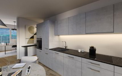 Moderne 4.5 Zimmerwohnung direkt am Bahnhof Horgen Oberdorf 1/5
