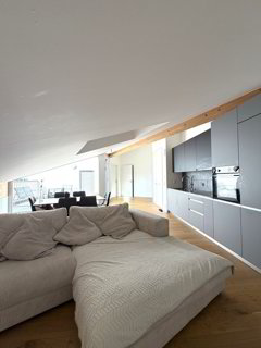 Vallorbe - Joli appartement au dernier étage avec balcon-terrasse 1/5