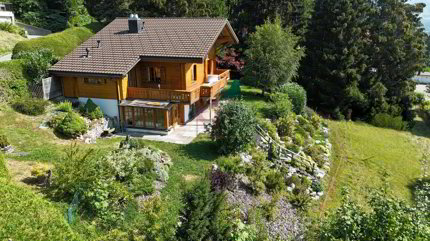 Chalet en madrier à Crésuz à 20 min de Bulle 1/5
