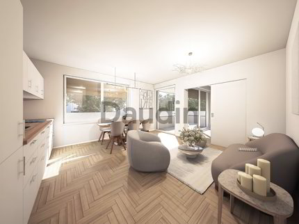 Appartement sur plan de 3 pièces en vente à A proximité de Carouge et de Lancy Pont-Rouge - 55 m² 1/3