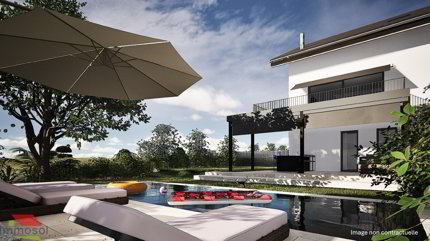 Mont – 5.5-Zimmer-Neubau-Apartment mit Garten – Seeblick 1/5