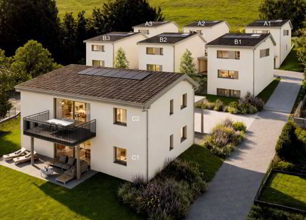 «Le Clos du Tilleul» – Villen B1 bis B3 1/5