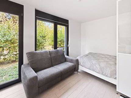 Rare ! Studio avec jardin et parking à Thônex 1/5