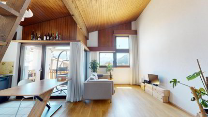 3 Zimmer Dachwohnung 1/5