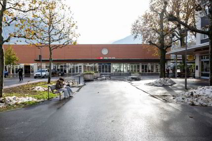 Bureau de 149 m² en gare de Sierre - Visibilité et accessibilité... 1/1