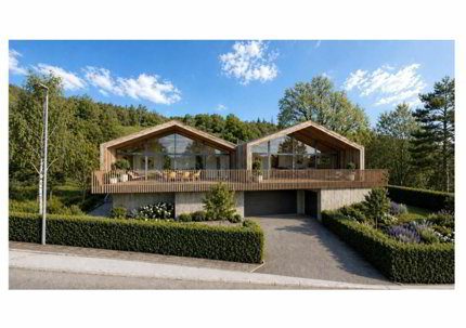 Villa mitoyenne de standing, avec mezzanine, à construire à Grimisuat 1/5