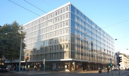 Bureaux d'environ 248.5 m2 au boulevard Helvétique 1/1
