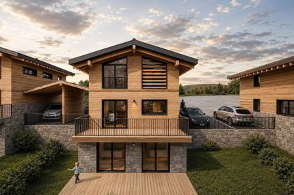 Chalet de 4.5 pièces en vente à Vex - 158 m² 1/1
