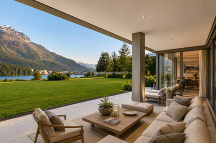 Luxurious apartment - fantastic lake and mountain panorama 1/1