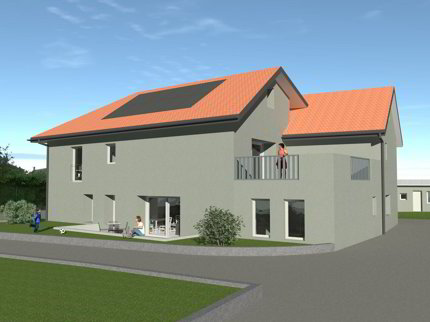Belmont-sur-Yverdon Zu verkaufen Dorfhaus mit 4,5 Zimmern im Obergeschoss 1/3