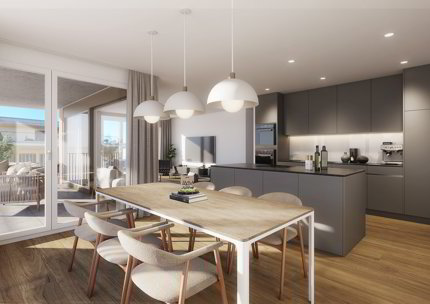 *IM STADTPARK - IHR ZUHAUSE IM GRÜNEN / 3 ½-ZIMMER NEUBAUWOHNUNGEN* 1/5