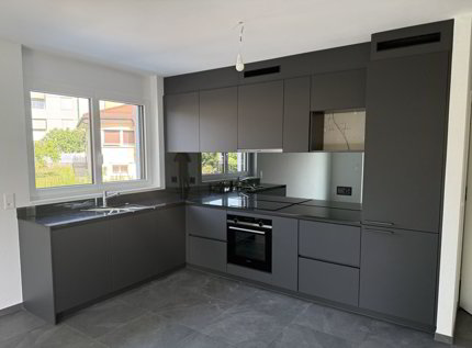 2½ pièces au 1er étage (Lot A07, plan en rouge) 1/5