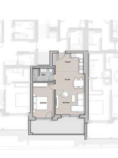 Moderne 2.5-Zimmer-Neubauwohnung mit Balkon in Zermatt 1/5