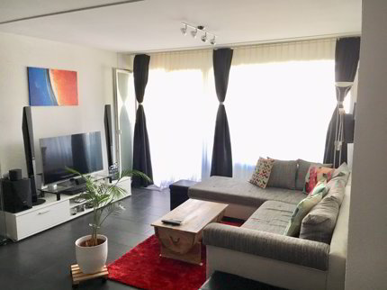 moderne 3.5 Zi.-Gartenwohnung im Dorfzentrum 1/5