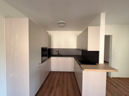 Erstbezug: sonnige 3.5 Zimmer-Wohnung mit Aussicht an ruhiger Lage 1/5