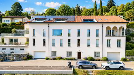 Elegantes 3.5-Zimmer-Apartment mit Panoramablick in Porza 1/5
