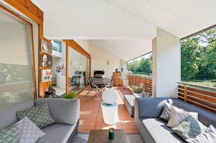 Beau duplex en attique de 5,5 pièces à Bursinel 1/5