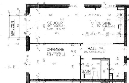 À louer grand 3 pièces entièrement rénové à Aubonne 1/3