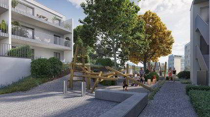 Immeuble de rendement de 7.5 pièces en vente à Quartier calme à Bussigny - Réf C02C05C25-2 1/5
