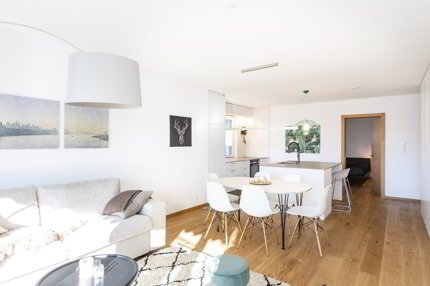 MITTERWÖCHEN-MITTEILUNG: 4-ZIMMER-OBERWOHNUNG GEGENÜBER DEN SKILIFTEN 1/5