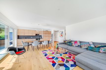 BALKON ~20M2 – KEINE NEBENGEBÄUDE – INNENPARKPLATZ – EICHENPARQUETT 1/5